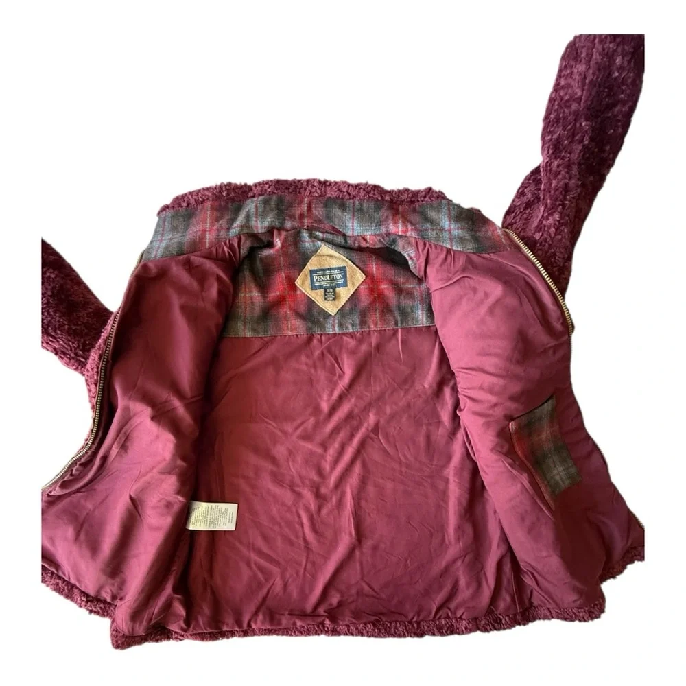 Pendleton Full Zip Fleece Jacket, Women’s Medium
